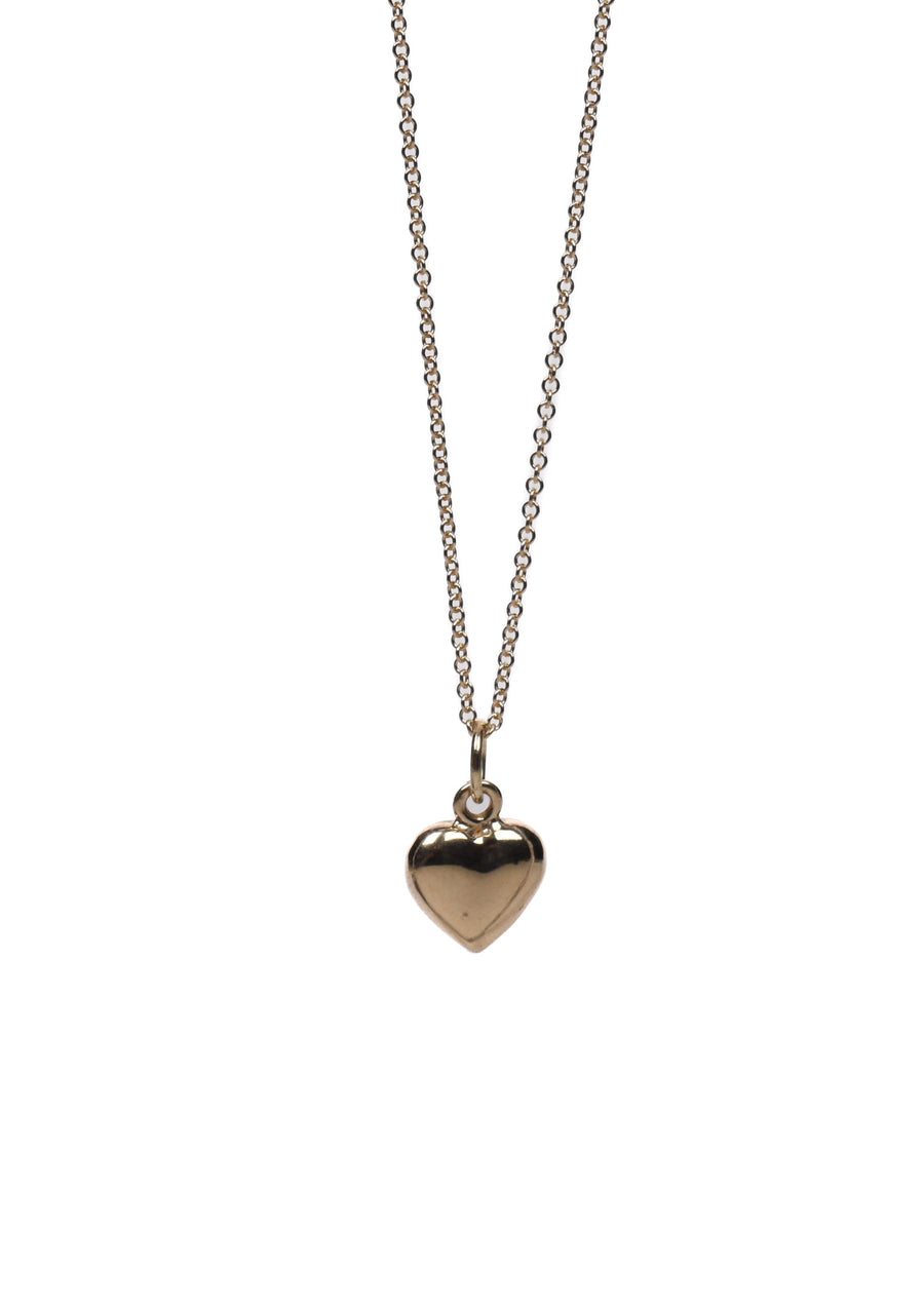 14kt Gold Charm • Small Heart