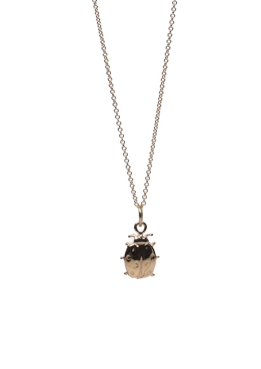 14kt Gold Charm • Lady Bug