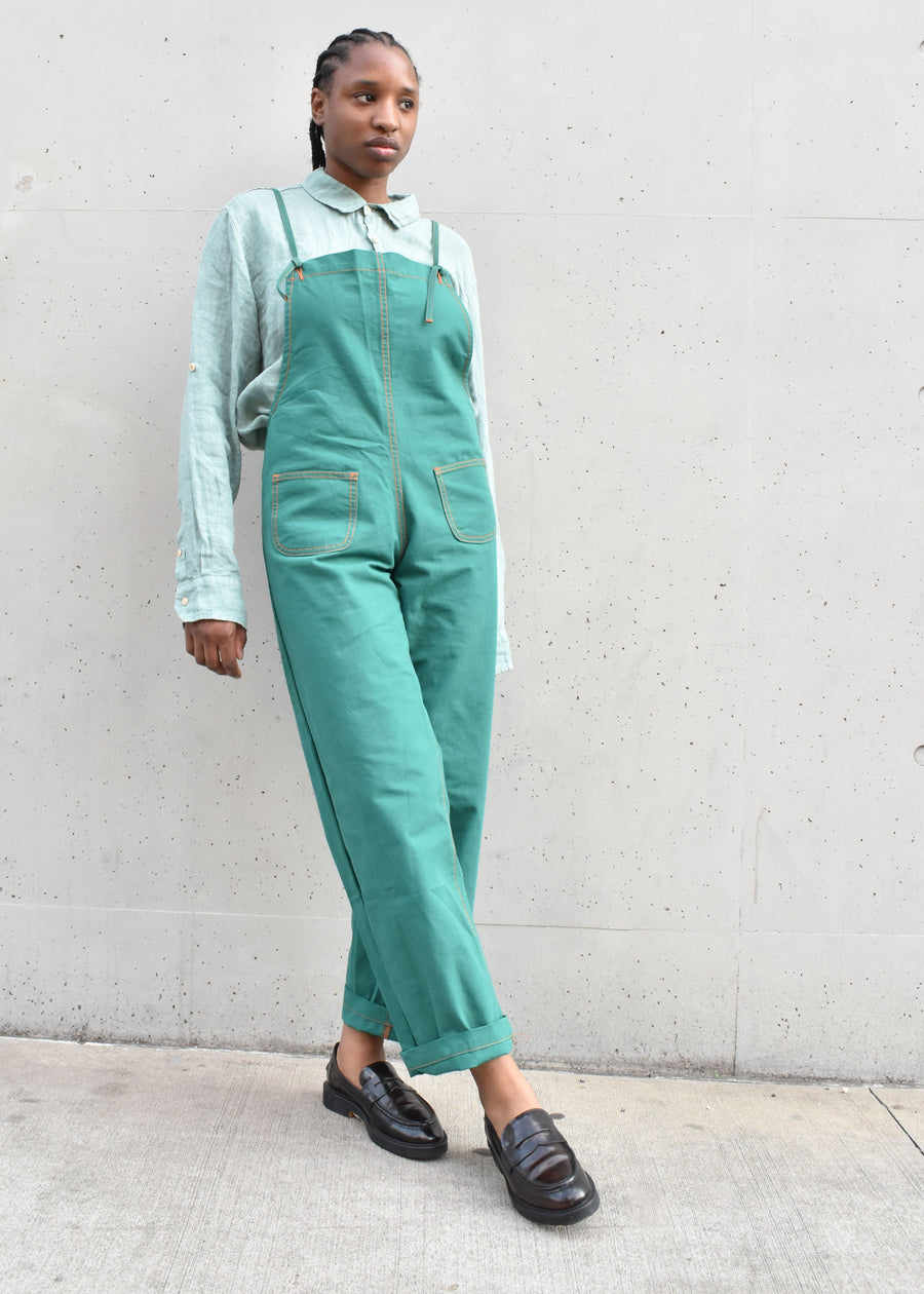 Isla Overalls • Basil