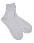 Linen Rib Ankle Socks