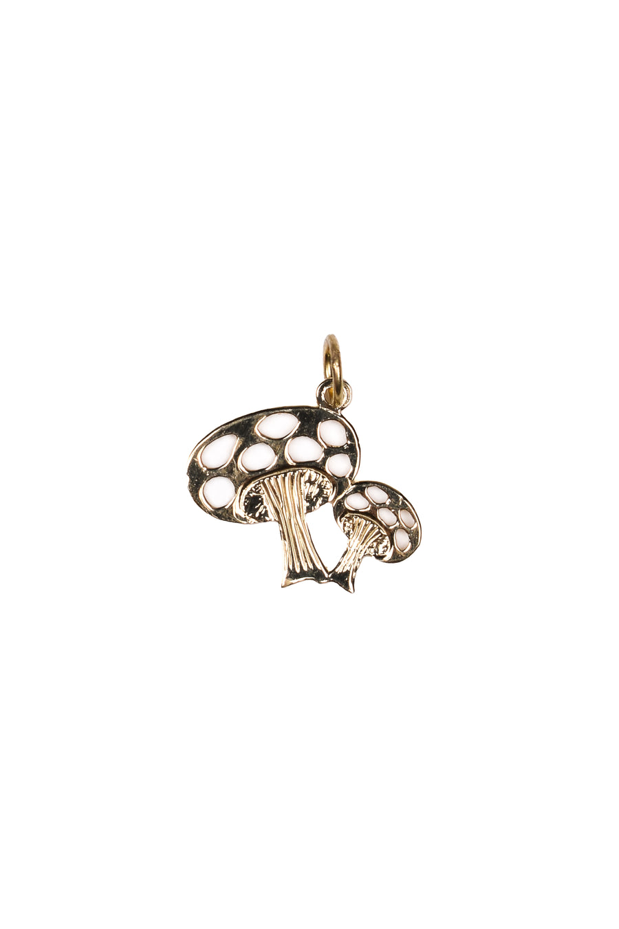 14kt Gold Charm • Magic Mushrooms