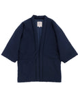 キルティング半纏着物 • 藍