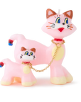 Pink Cats Candle 