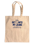Judi Rosen New York Logo Tote Bag • Cotton Canvas & Twill