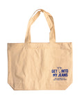 Judi Rosen New York Logo Tote Bag • Cotton Canvas & Twill