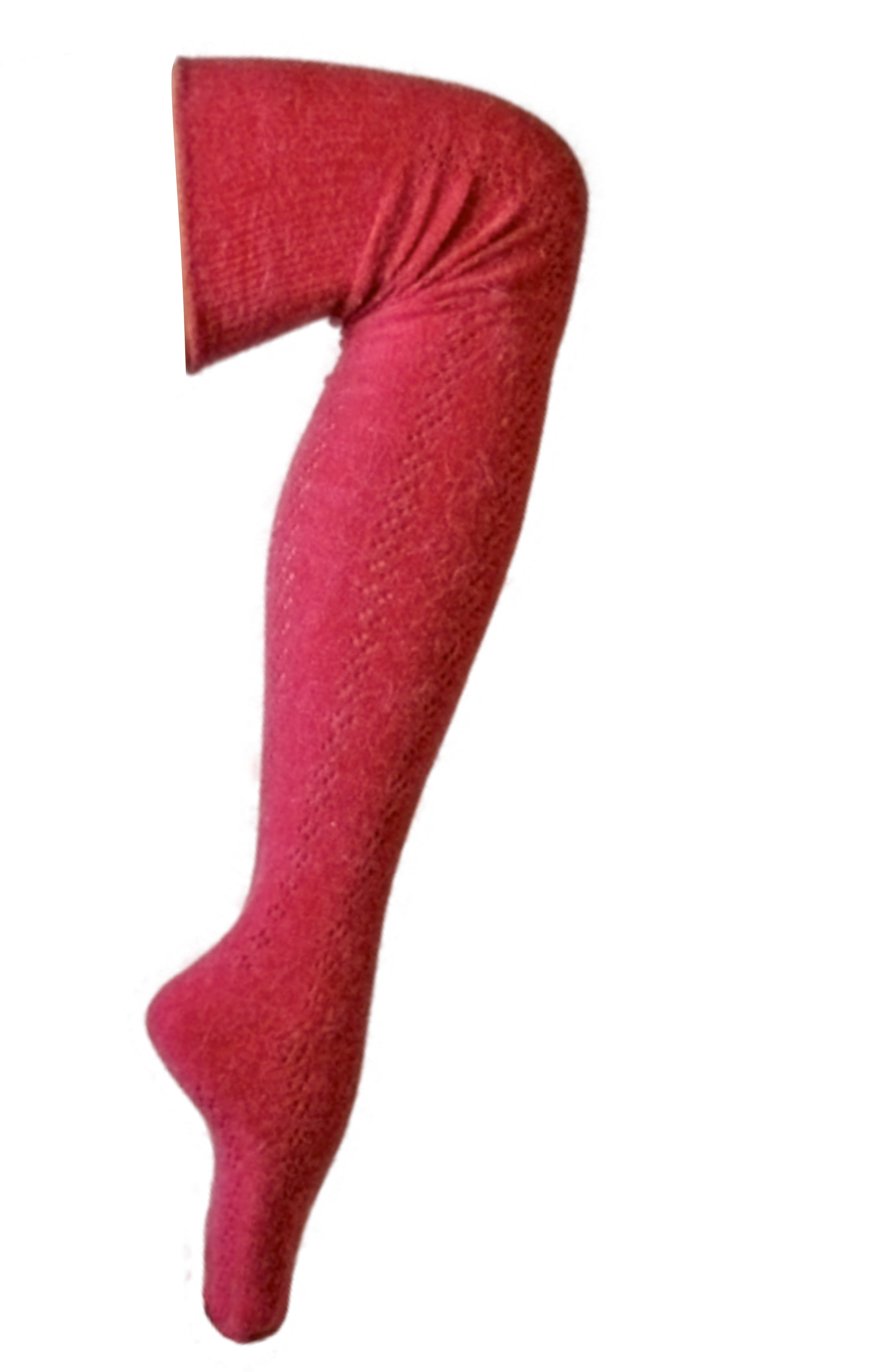 Thigh High Socks • Light Weight Knit Angora – Judi Rosen