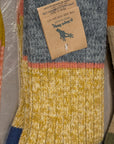 Men's Crew Socks • Tri-color Wool/ Hemp