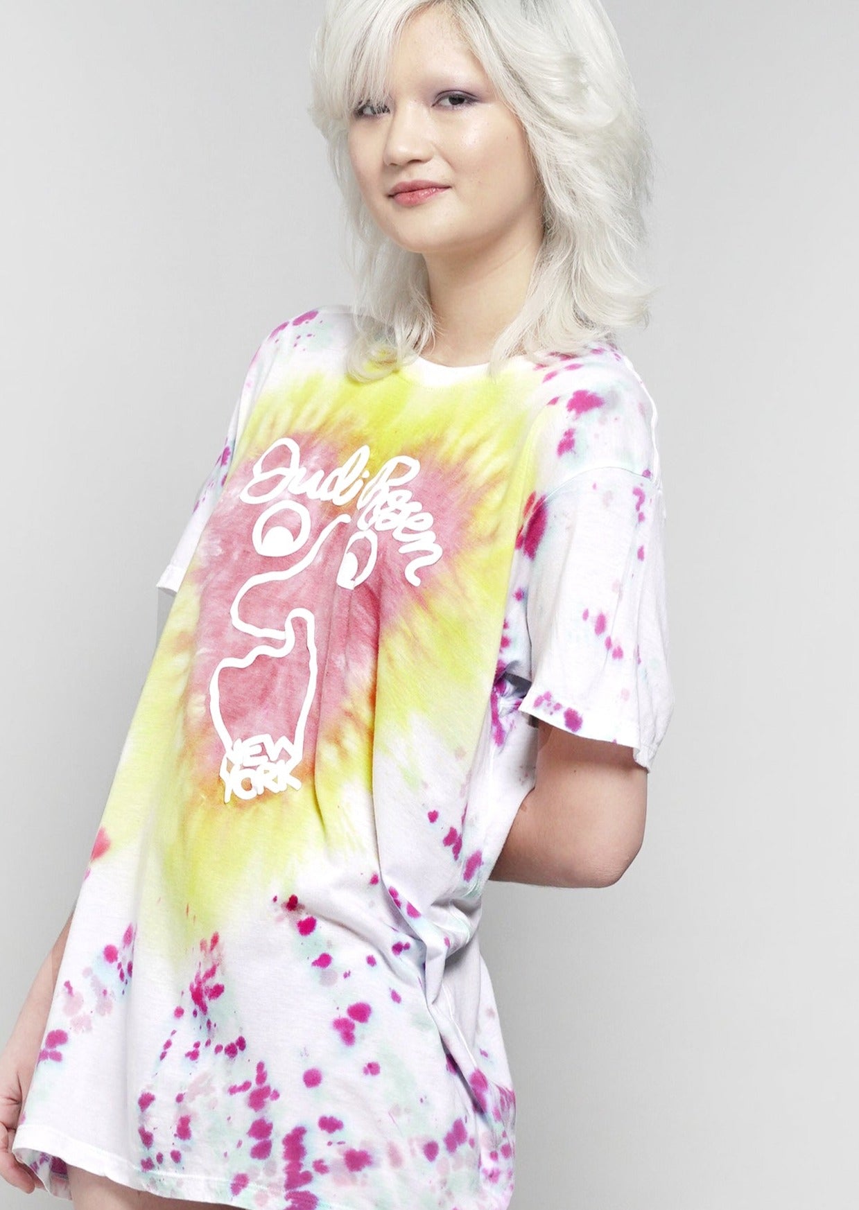 Judi Rosen New York Logo T-Shirt • Tie Dye