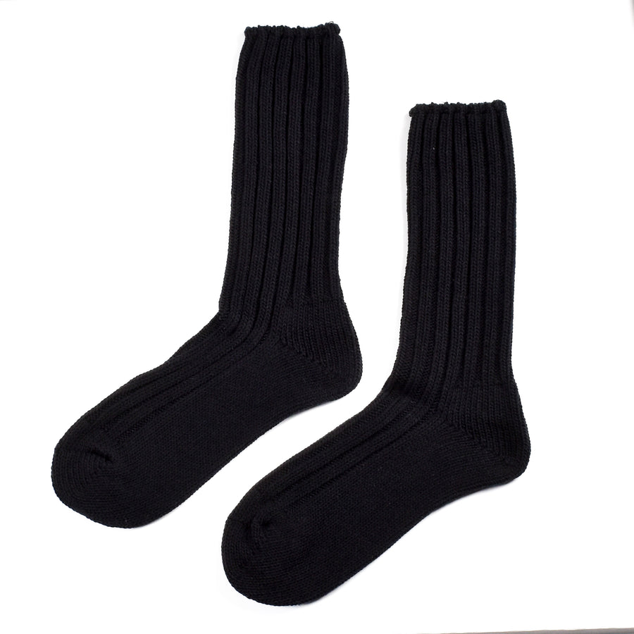 Wide Rib Cotton Magnolia Socks• Obscure Socks