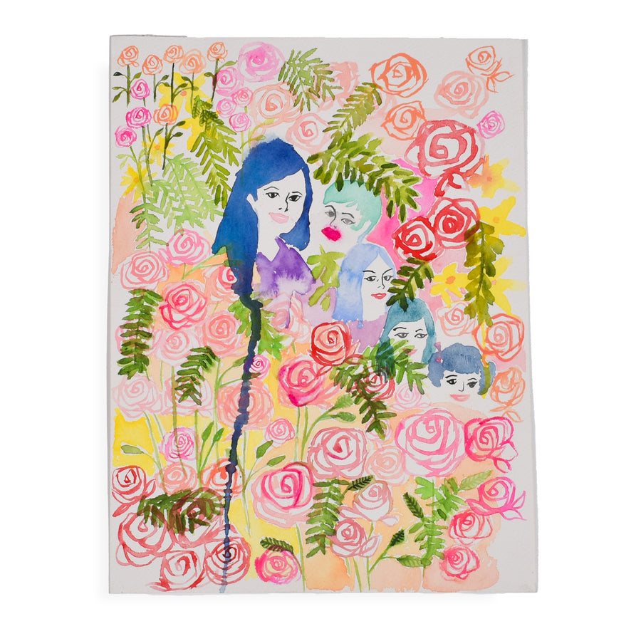 Roses • Original Artwork by Lesley Arfin