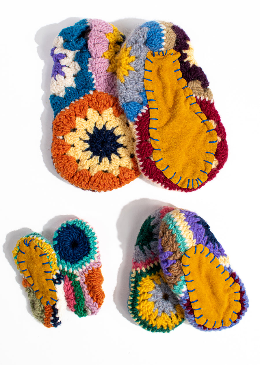 Hand Crochet Slippers