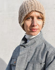 Hand Knit Angora Pearl Beanie