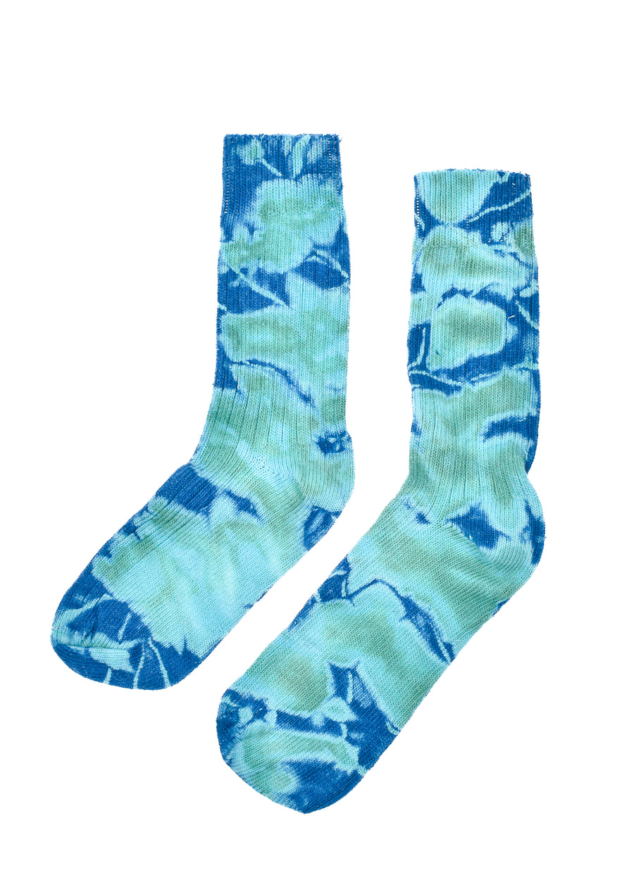 Tie Dye Slouchy Socks • Organic Cotton
