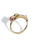 14kt Gold Ring with 3 Sapphires • by Gabrielle Valenti