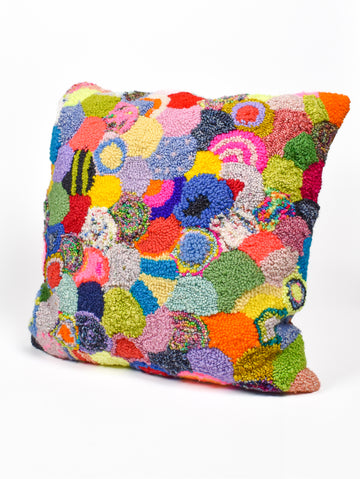Punch Needle Pillow • Lesley Arfin