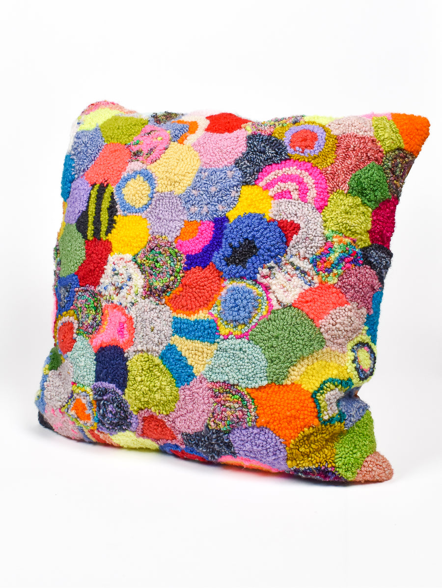 Punch Needle Pillow • Lesley Arfin