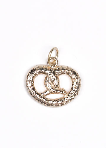 14kt Gold Charm • New York Pretzel