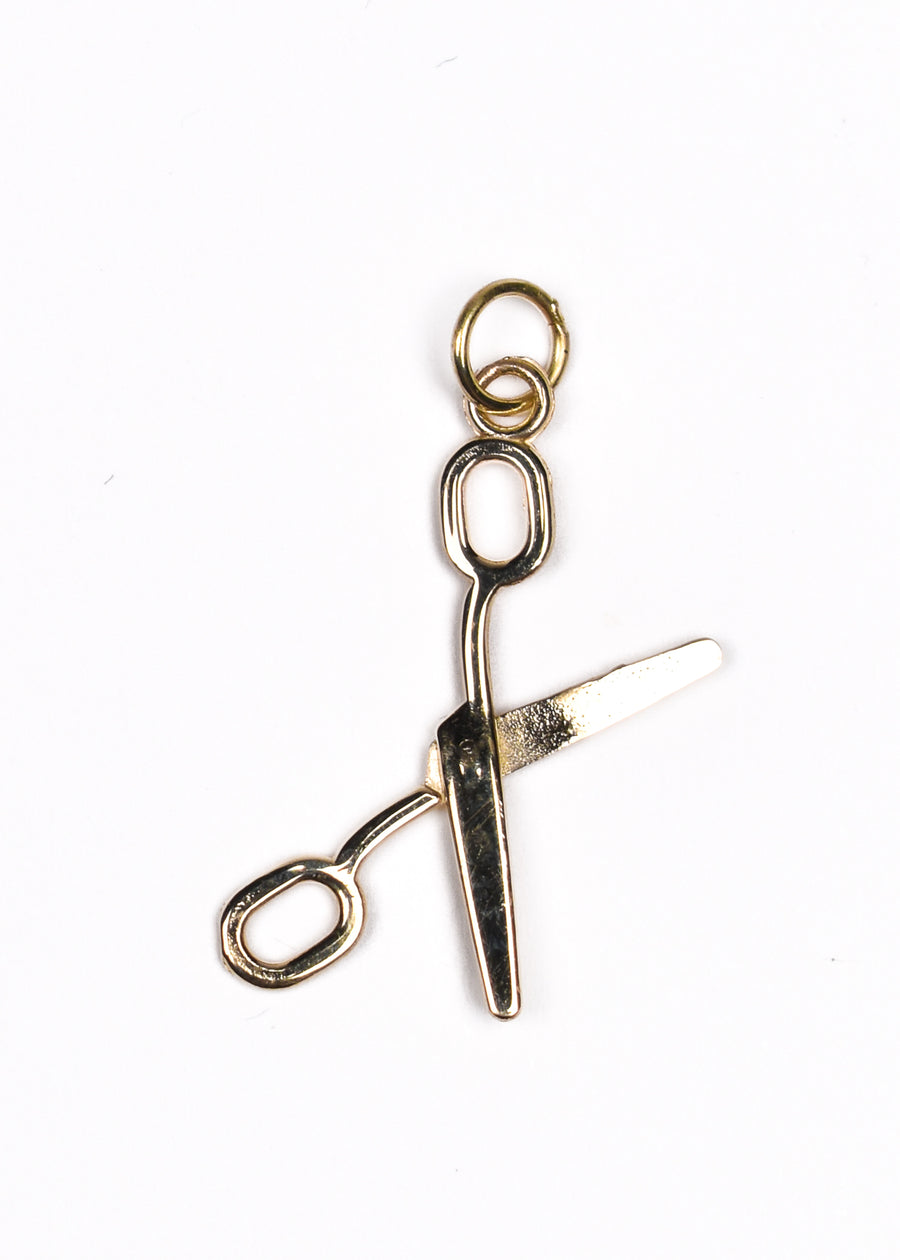 14kt Gold Charm • Scissors