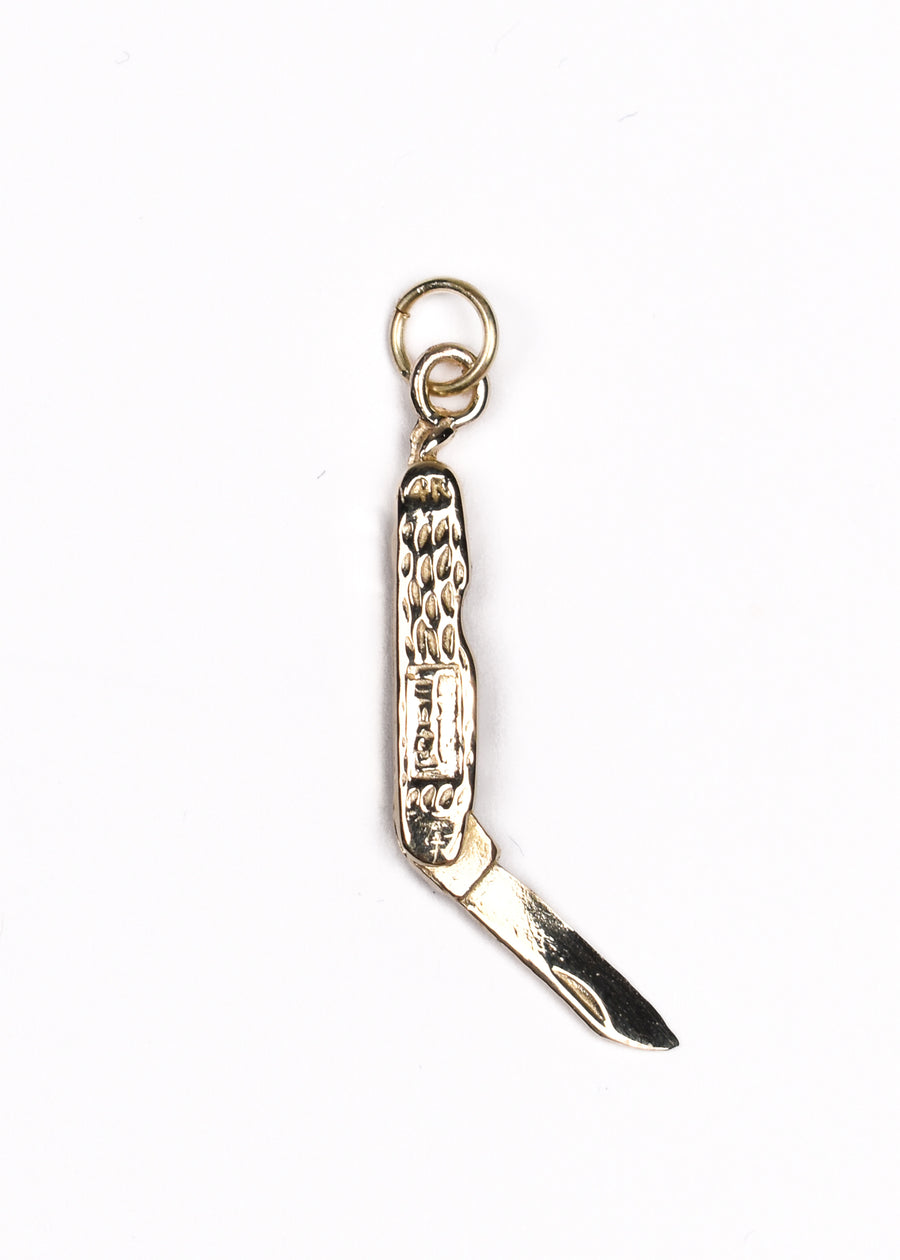 14kt Gold Charm • Pocket Knife