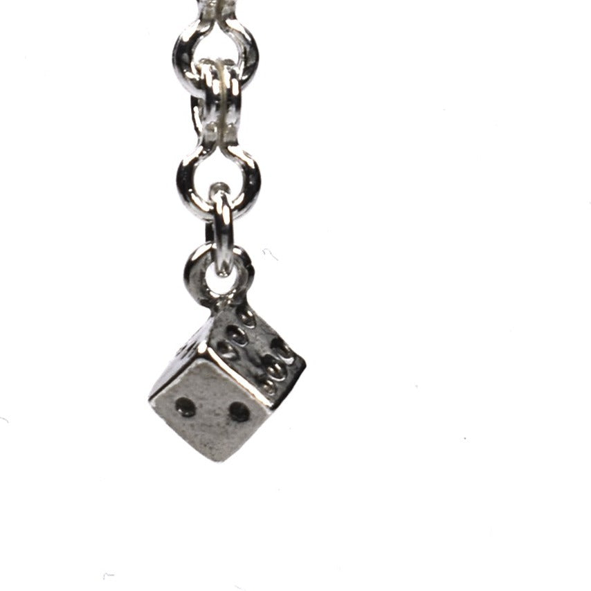 Sterling Silver Ear Chain • Throw the Dice