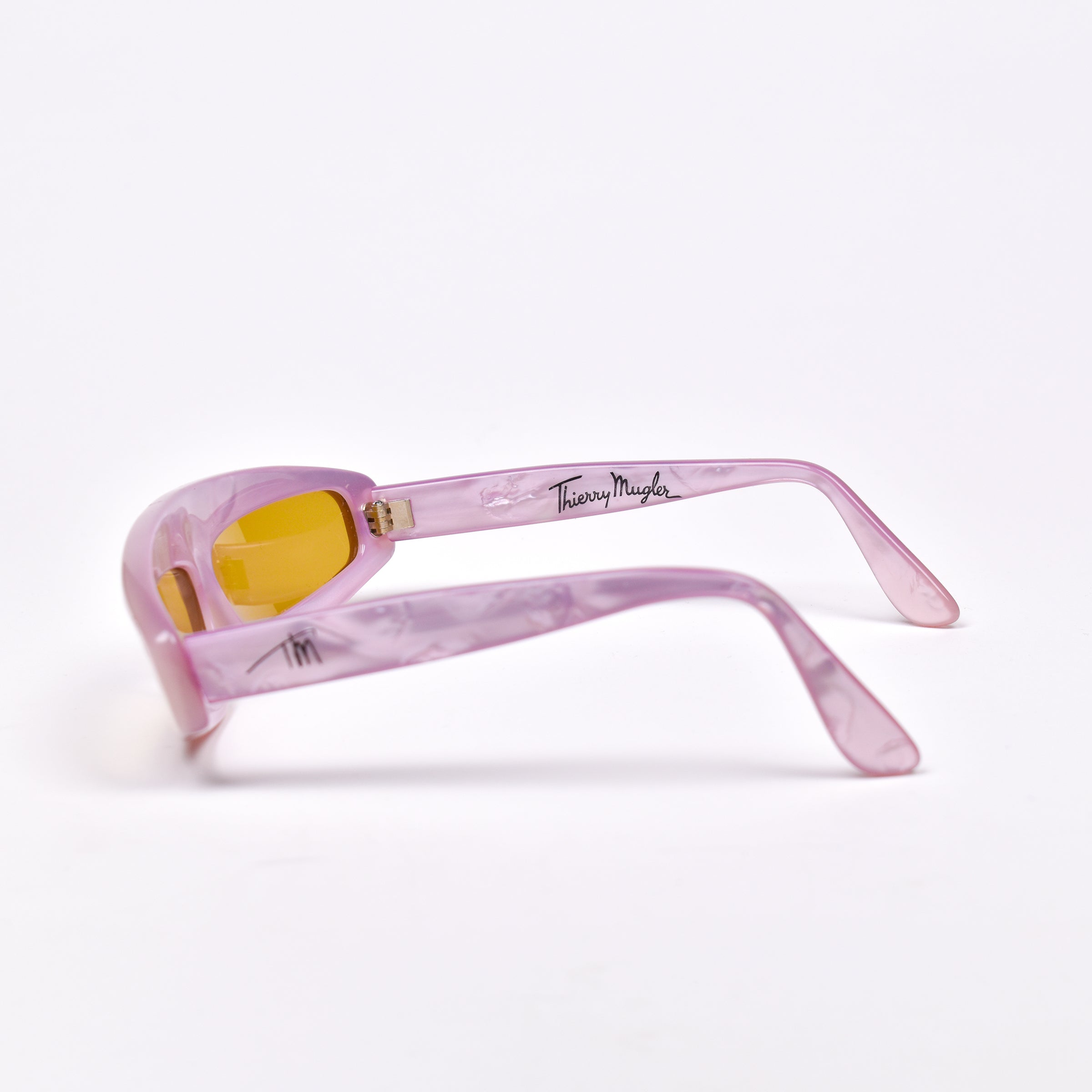 80〜 90s vintage ティエリーミュグレー サングラス デッドストック Vintage Thierry Mugler Sunglasses - 48 For Sale at 1stDibs