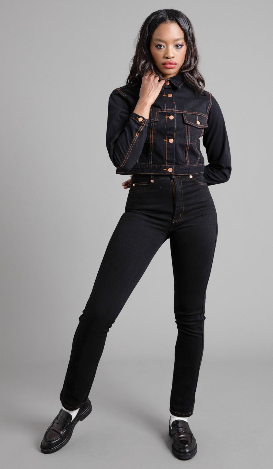 Stretch Judi Jean • Black