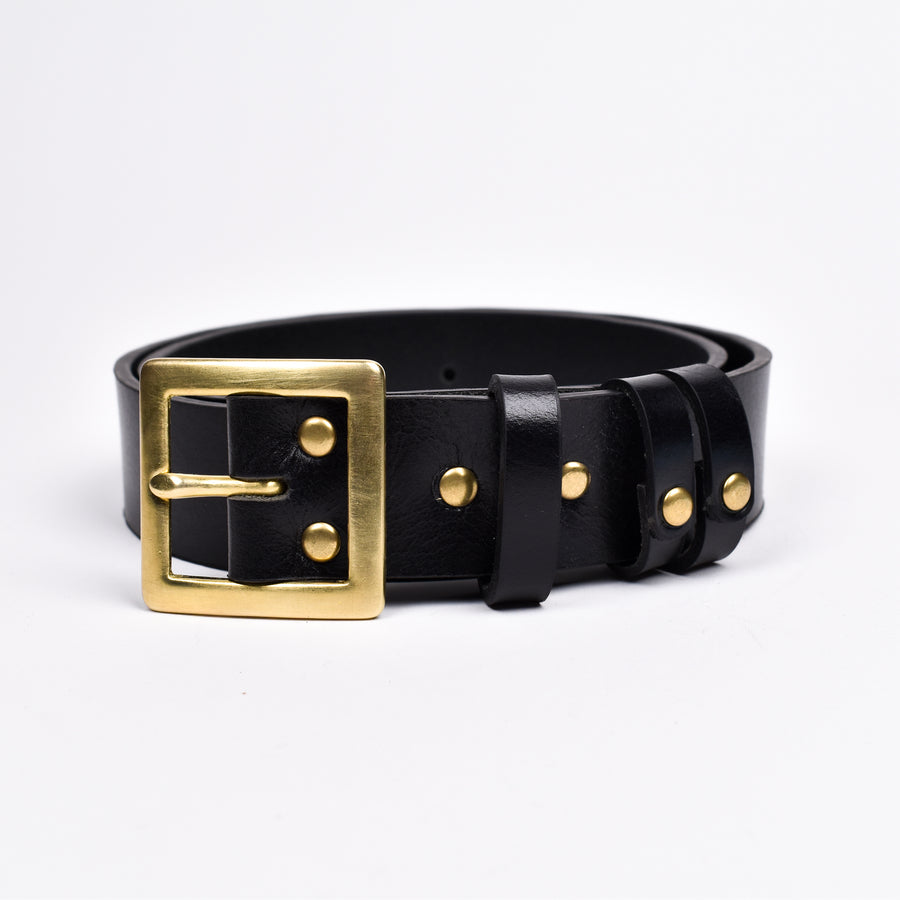 Rebecca Turbow Leather Belt • Noir