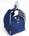 Handmade Furoshiki Bag • Sashiko Cotton